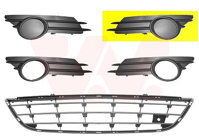 Van Wezel Blende, Stoßfänger [Hersteller-Nr. 3750591] für Opel von VAN WEZEL