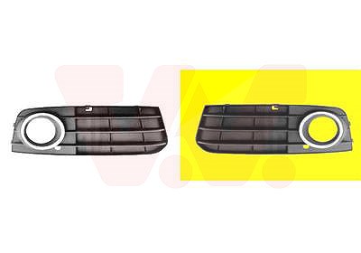 Van Wezel Blende Gitter Nebelscheinwerfer Stoßstange [Hersteller-Nr. 0327593] für Audi von VAN WEZEL