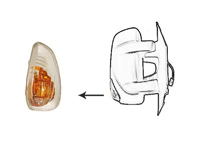Van Wezel Blinkleuchte [Hersteller-Nr. 3799918] für Nissan, Opel, Renault von VAN WEZEL