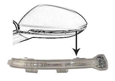 Van Wezel Blinkleuchte [Hersteller-Nr. 5766915] für VW von VAN WEZEL