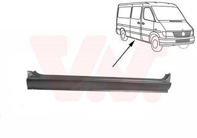 Van Wezel Einstiegblech [Hersteller-Nr. 3075110] für Mercedes-Benz, VW von VAN WEZEL