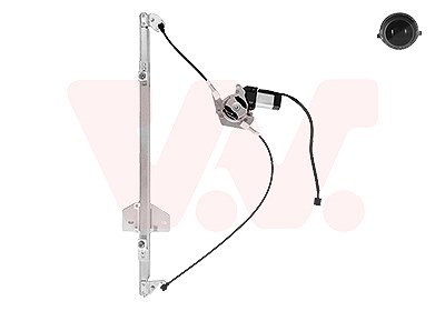 Van Wezel Fensterheber [Hersteller-Nr. 3797261] für Iveco, Nissan, Opel, Renault von VAN WEZEL