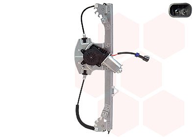 Van Wezel Fensterheber vorne links [Hersteller-Nr. 1624261] für Abarth, Fiat von VAN WEZEL