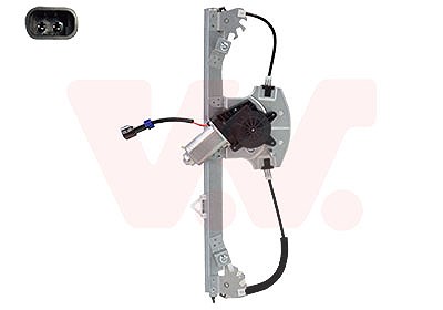 Van Wezel Fensterheber vorne rechts [Hersteller-Nr. 1624262] für Abarth, Fiat von VAN WEZEL