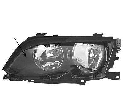 Van Wezel Hauptscheinwerfer [Hersteller-Nr. 0649963] für BMW von VAN WEZEL