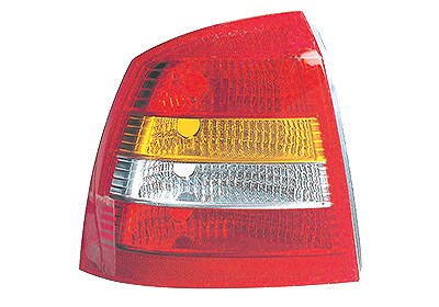 Van Wezel Heckleuchte gelb/rot, ohne Lampenträger [Hersteller-Nr. 3743931] für Opel von VAN WEZEL