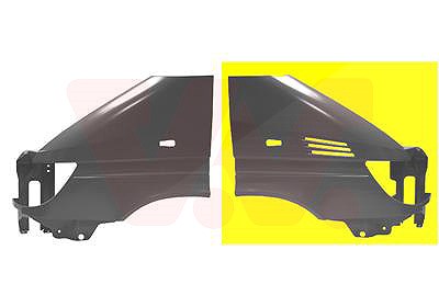 Van Wezel Kotflügel [Hersteller-Nr. 3076656] für Mercedes-Benz von VAN WEZEL