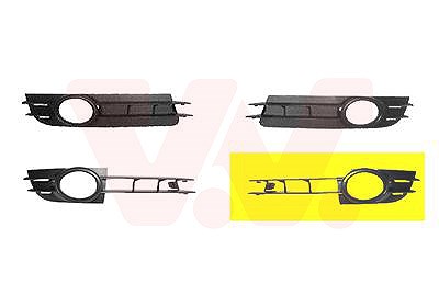 Van Wezel Lüftungsgitter, Stoßfänger [Hersteller-Nr. 0318593] für Audi von VAN WEZEL