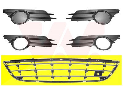Van Wezel Lüftungsgitter, Stoßfänger [Hersteller-Nr. 3750590] für Opel von VAN WEZEL