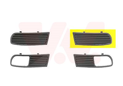 Van Wezel Lüftungsgitter, Stoßfänger [Hersteller-Nr. 4913591] für Seat von VAN WEZEL