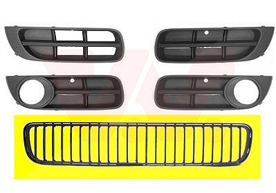 Van Wezel Lüftungsgitter, Stoßfänger [Hersteller-Nr. 7627590] für Skoda von VAN WEZEL