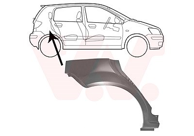 Van Wezel Seitenwand [Hersteller-Nr. 8251148] für Hyundai von VAN WEZEL