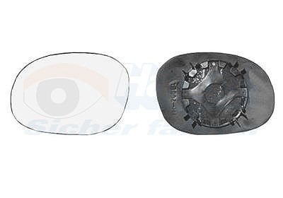 Van Wezel Spiegelglas, Außenspiegel [Hersteller-Nr. 0925831] für Citroën von VAN WEZEL