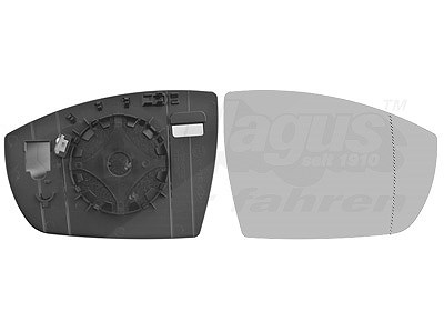 Van Wezel Spiegelglas, Außenspiegel [Hersteller-Nr. 1803836] für Ford von VAN WEZEL