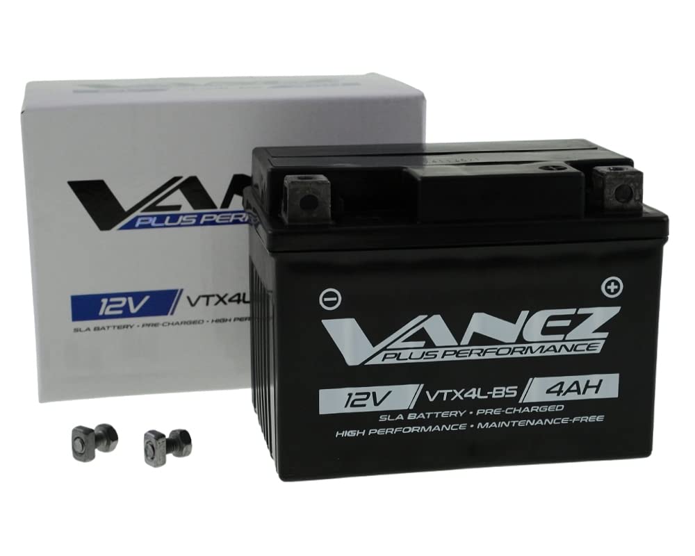 Batterie YTX4L-BS 12V 4Ah VANEZ SLA Aerox, Aprilia, Baotian, MBK, Yamaha Peugeot von VANEZ