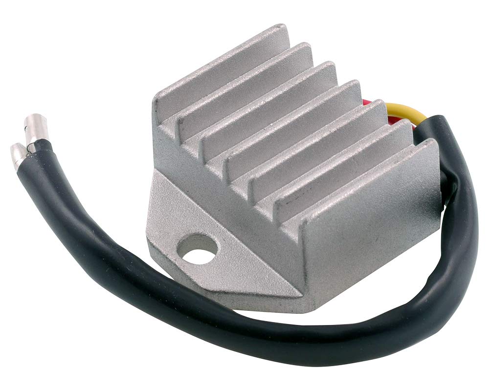 VANEZ Spannungsregler/Gleichrichter 3-Pin 12V kompatibel für Roller, Moped, Mofa, Motorrad universal von VANEZ