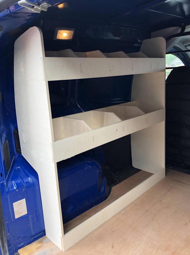 VANIFY - Kompatibel mit Citroen NEMO 2008+ Fahrzeugeinrichtung Fahrzeugregale, Fahrerseite Regal von VANIFY