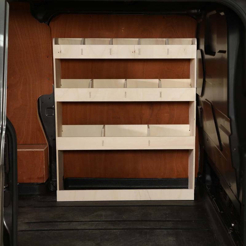 Vanify - Kompatibel mit Volkswagen Transporter T5 T6 L1 2003+ Fahrzeugeinrichtung Fahrzeugregale, Fahrerseite vorne Regal von VANIFY