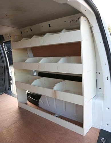VANIFY - Kompatibel mit Volkswagen Caddy L2 (Maxi) 2003-20 Fahrzeugeinrichtung Fahrzeugregale, Beifahrerseite Regal von VANIFY