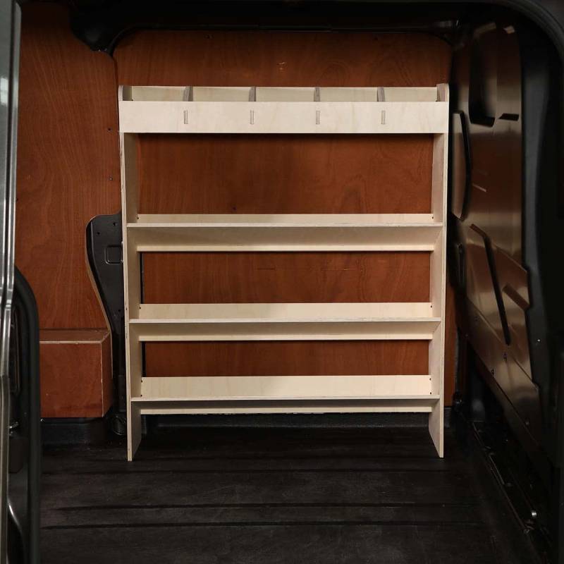 VANIFY - Kompatibel mit Volkswagen Transporter T5 T6 L1 und L2 2003+ Fahrzeugeinrichtung Fahrzeugregale, Werkzeugkasten-Regal von VANIFY