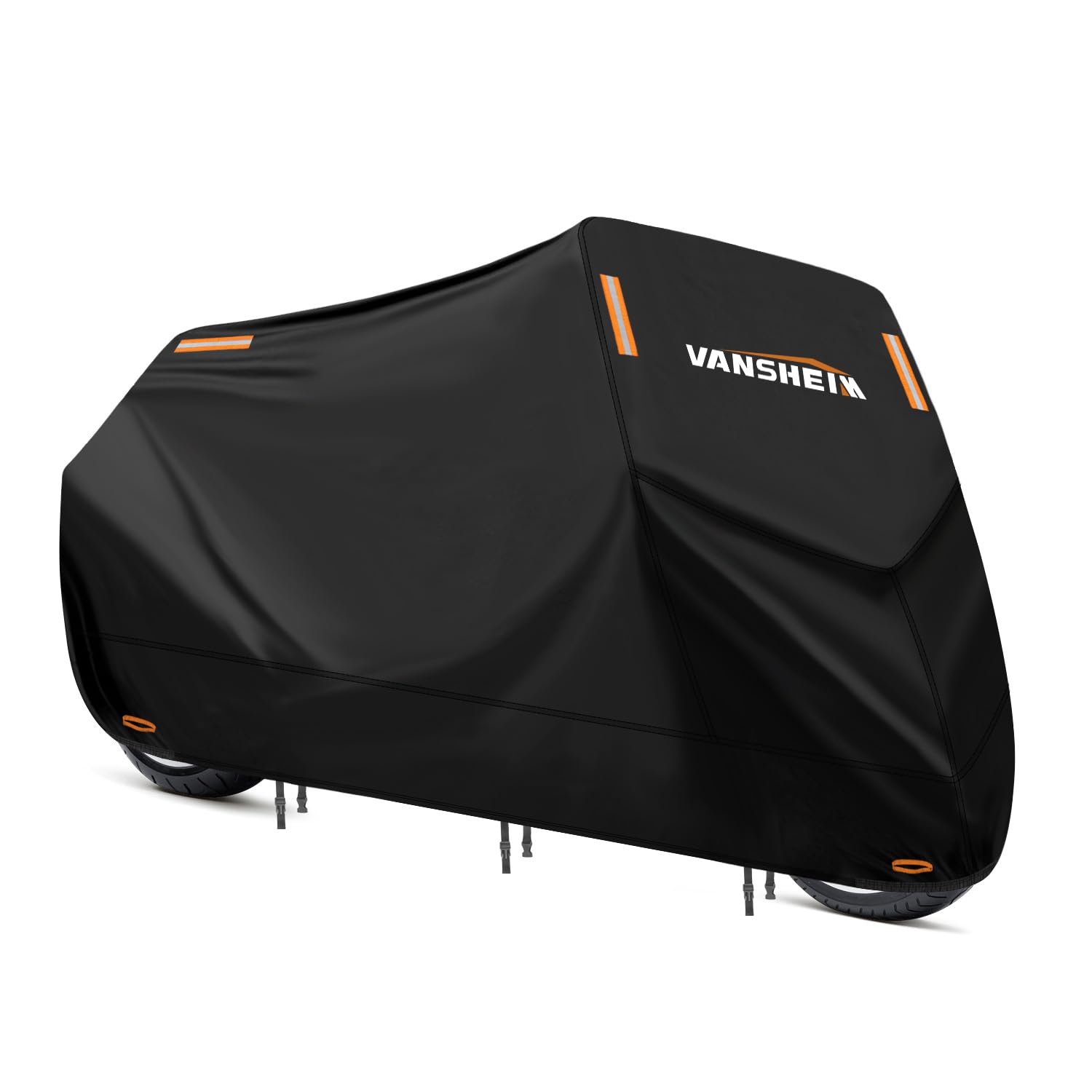VANSHEIM Motorrad Abdeckplane Outdoor Roller Abdeckplane Motorad Abdeckung Wasserdicht 420D Oxford Motorradabdeckung Winterfest Motorrad Plane für Motor Roller Motoroller Moped Haube 265x105x125cm VANSHEIM Motorrad Abdeckplane Outdoor Roller Abdeckplane Motorad Abdeckung Wasserdicht 420D Oxford Motorradabdeckung Winterfest Motorrad Plane für Motor Roller Motoroller Moped Haube 265x105x125cm von VANSHEIM