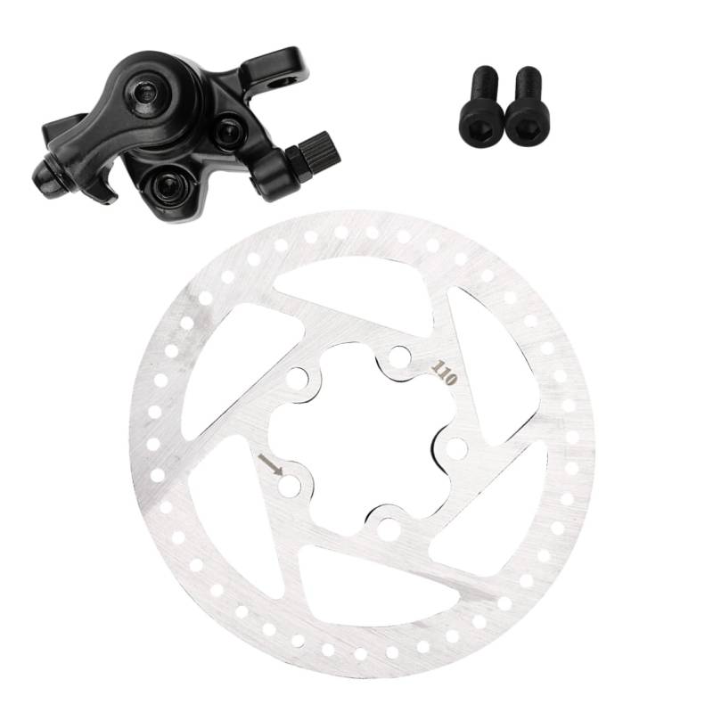 VANZACK 1 Satz Scooter Bremssattel Discs Scheibenbremsrotor Professional Ersatz Scheibenbremsenversorgung Scooter Zubehör professionelle Bremsscheibe Scooter -Versorgung Metall Weiß von VANZACK