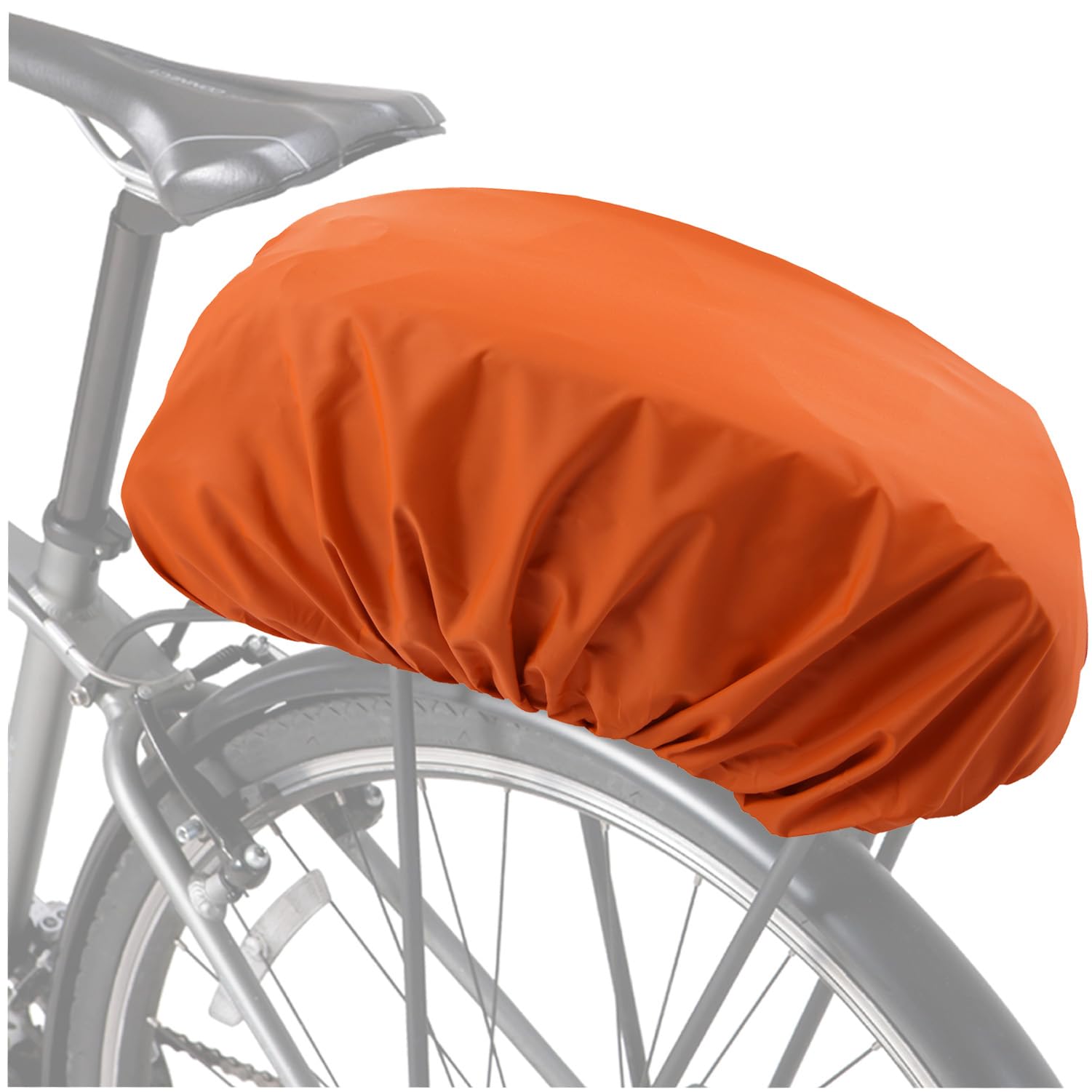 VAOLOAV 5L to 20L Regenschutz für Fahrradkorb Regenschutz Orange Fahrradkorb Regenschutz Abdeckung Überzug für Fahrradkorb Wasserabweisend Farradtasche Bikebasket Regenhaube Orange von VAOLOAV