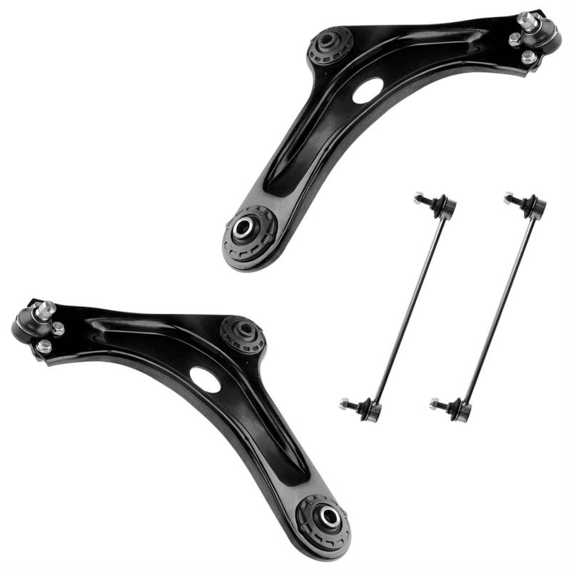 2x Querlenker 2x Koppelstange Vorderachse für Citroen C2 JM C3 I C3 Pluriel von various