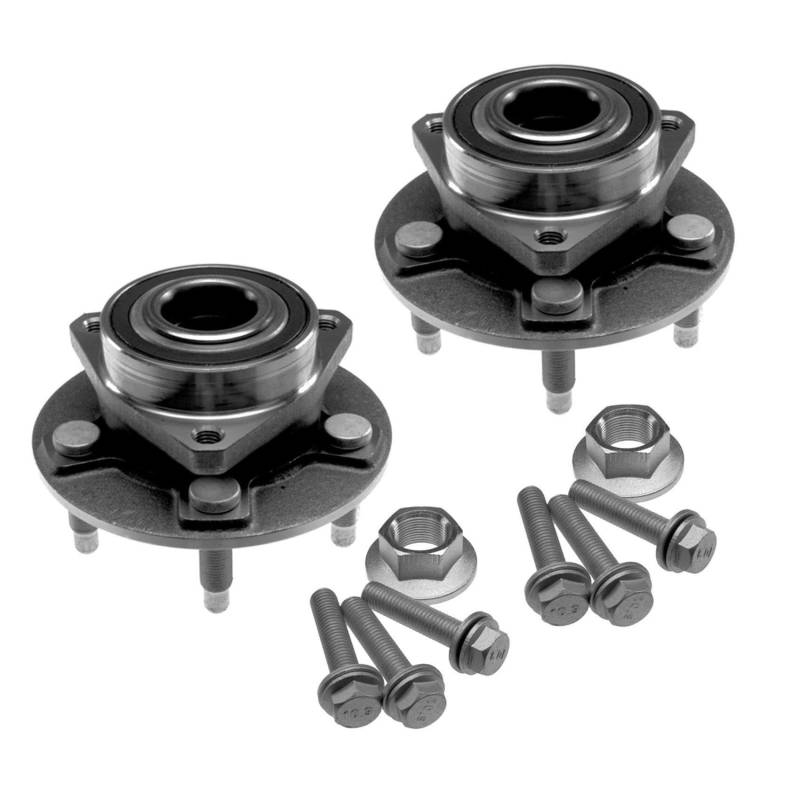 2x Radlager Radlagersatz mit integriertem magnetischen Sensorring Vorderachse vorne von VARIOUS