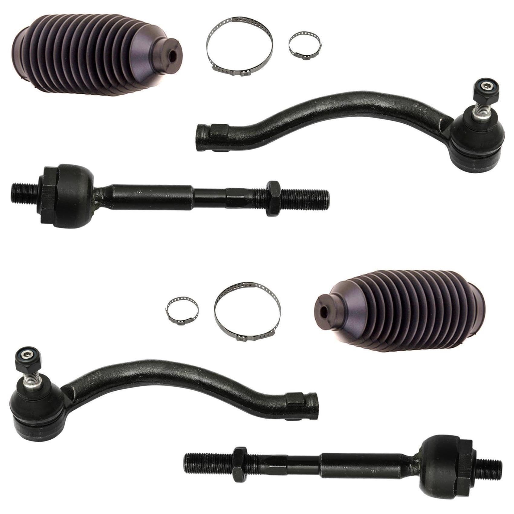 2x Spurstangenkopf 2x Axialgelenk 2x Lenkmanschetten Spannbändern Vorderachse für Galaxy WGR für Alhambra 7V8 7V9 für Sharan 7M8 7M9 7M6 2x Spurstangenkopf 2x Axialgelenk 2x Lenkmanschetten Spannbändern Vorderachse für Galaxy WGR für Alhambra 7V8 7V9 für Sharan 7M8 7M9 7M6 von various
