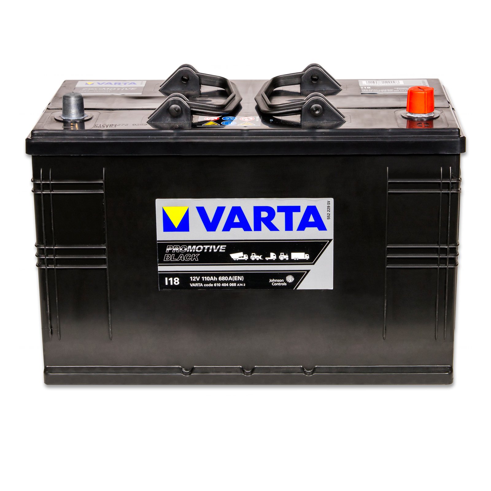 Varta 610404068A742 Starterbatterie in Spezial Transportverpackung und Auslaufschutz Stopfen von Varta