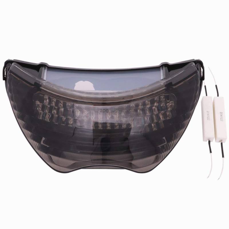 Motorrad integrierte LED-Rücklichtbremse Blinker Blinker Für Honda CBR 600 F4 1999-2000 CBR 600 F4i 2004-2006 (Rauchlinse) von VATIGER