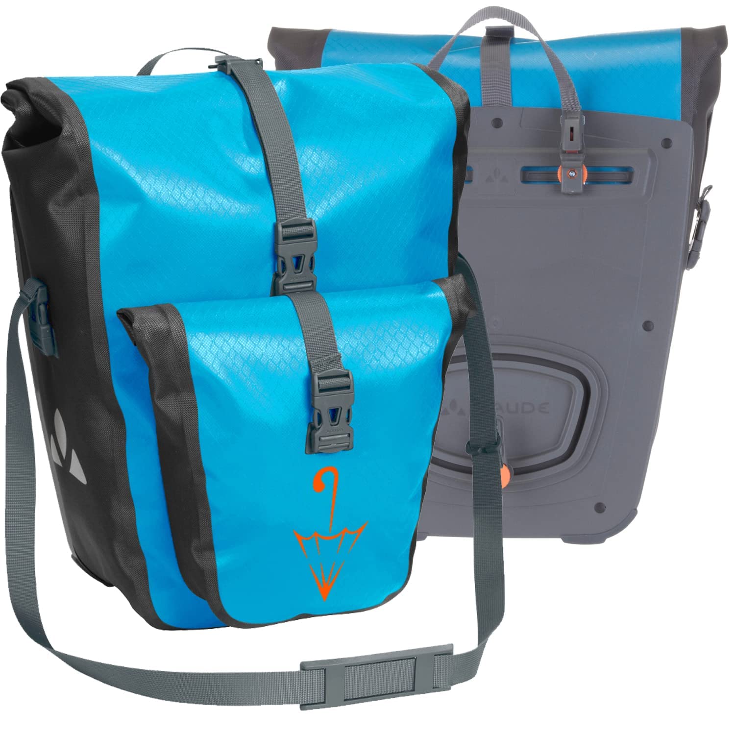 VAUDE Aqua Back Plus Hinterradtaschen Gepäckträgertasche (Icicle SE, Einheitsgröße) von VAUDE