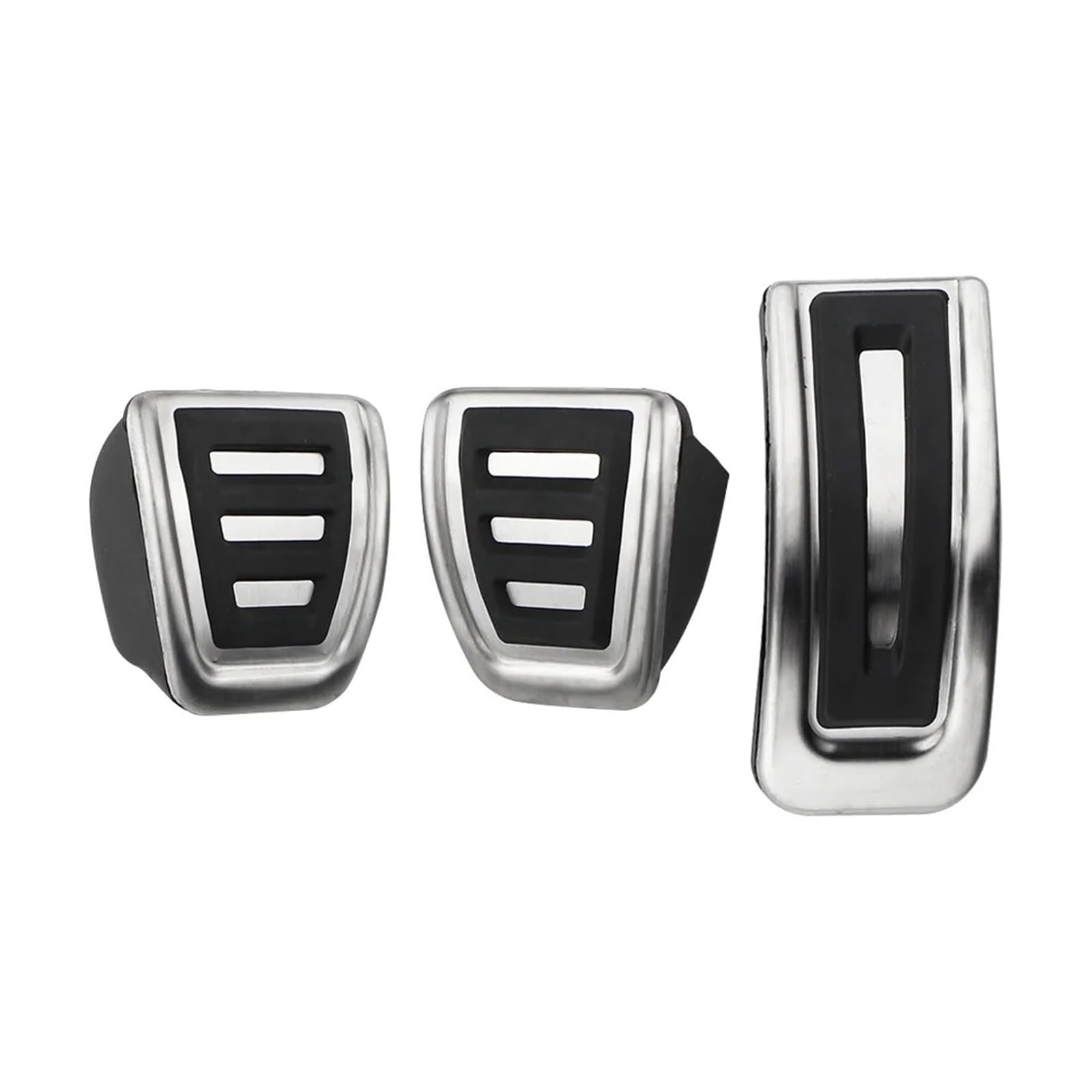 Fußstütze Bremse Für A1 Für A3 TT Auto Pedal Bremse Gaspedal Kraftstoff Pedal Abdeckung Pedalkappen Abdeckung(MT 3 pcs) von VAVGKDKPZB