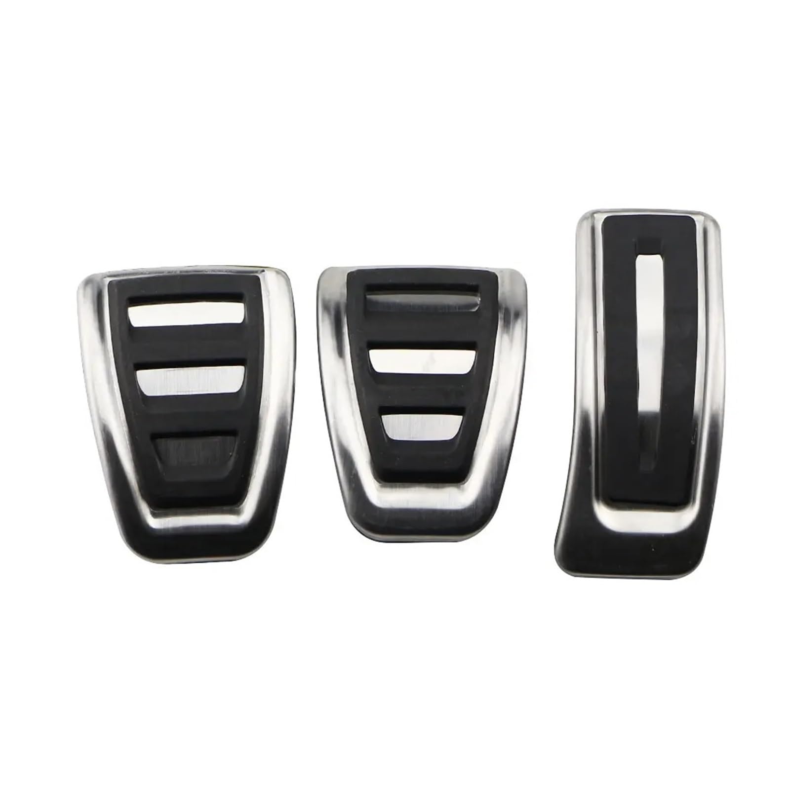 Fußstütze Bremse Für A6 C8 2018 2019 2020 2021 2022 Edelstahl Auto LHD Pedale Gas Kraftstoff Bremse Fußstütze Pedal Abdeckung Pedalkappen Abdeckung(3Pcs MT) von VAVGKDKPZB