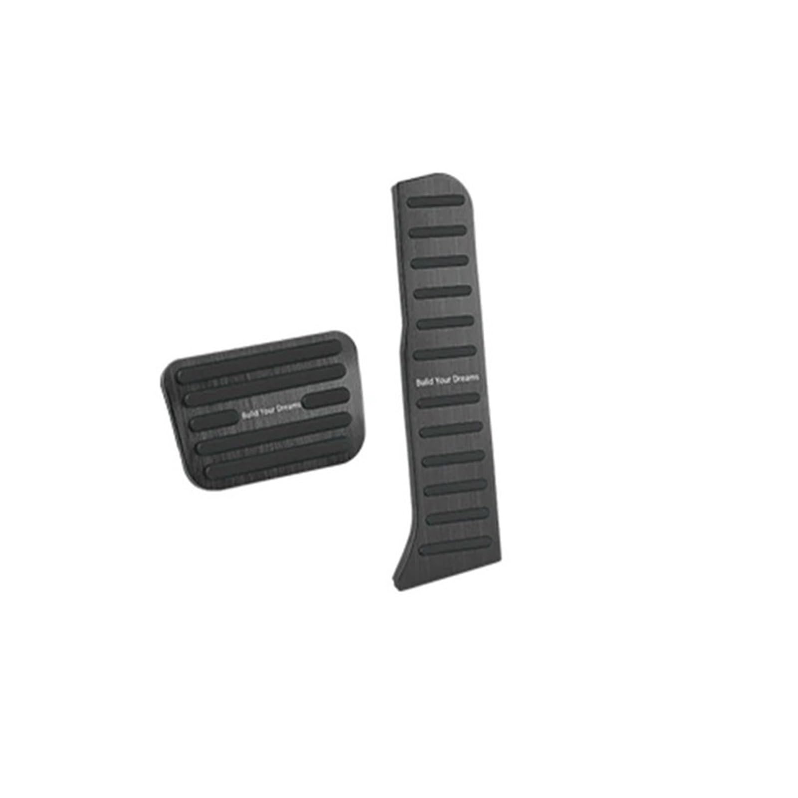 Fußstütze Bremse Für BYD Für Seal EV Aluminiumlegierung Auto Gaspedal Bremspedale Anti-Rutsch-Auto Kraftstoff Fußpedalabdeckungen Pedalkappen Abdeckung(Black) von VAVGKDKPZB