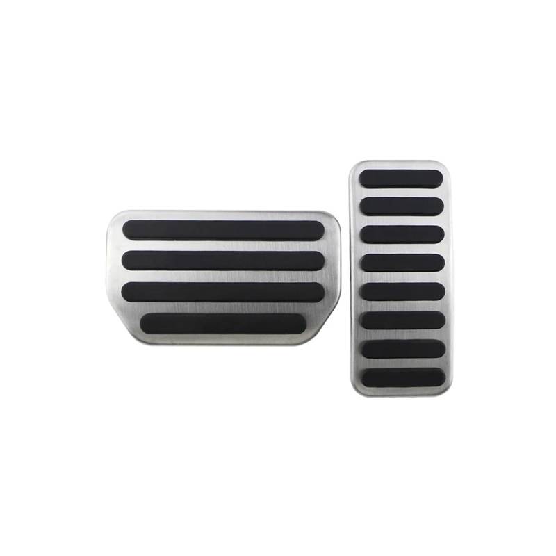 Fußstütze Bremse Für Suzuki SX4 Für Aerio Für Ciaz Für Vitara Für S-Cross Für Splash Für Ignis Kizashi Für Sidekick Auto-Gasbremspedalabdeckungen Aus Edelstahl Pedalkappen Abdeckung(Big Pedal Cover) von VAVGKDKPZB
