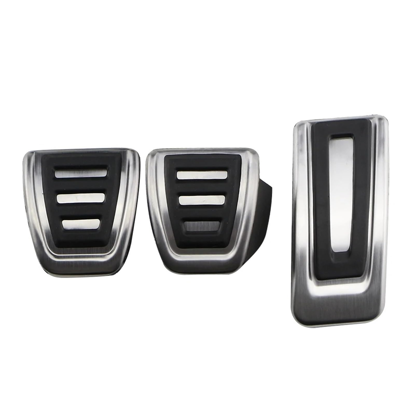 Fußstütze Bremse Für VW Für Golf 7 Für GTI MK7 Edelstahl Auto Fuß Kraftstoff Pedal Bremse Kupplung Pedale Abdeckung Pedalkappen Abdeckung(A) von VAVGKDKPZB