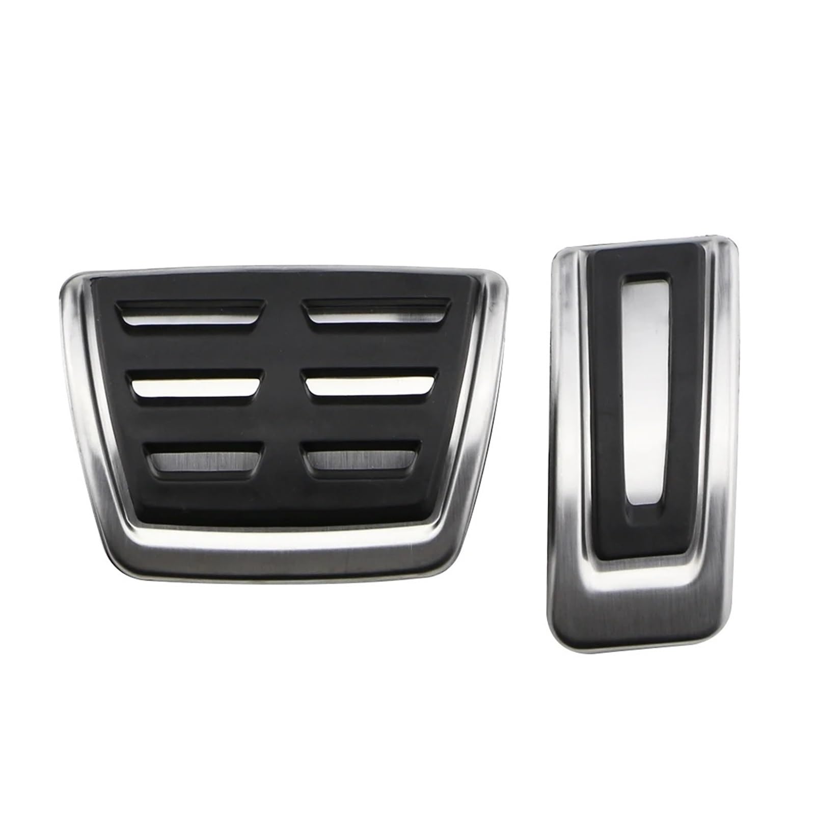 Fußstütze Bremse Für VW Für Golf 7 Für GTI MK7 Edelstahl Auto Fuß Kraftstoff Pedal Bremse Kupplung Pedale Abdeckung Pedalkappen Abdeckung(B) von VAVGKDKPZB