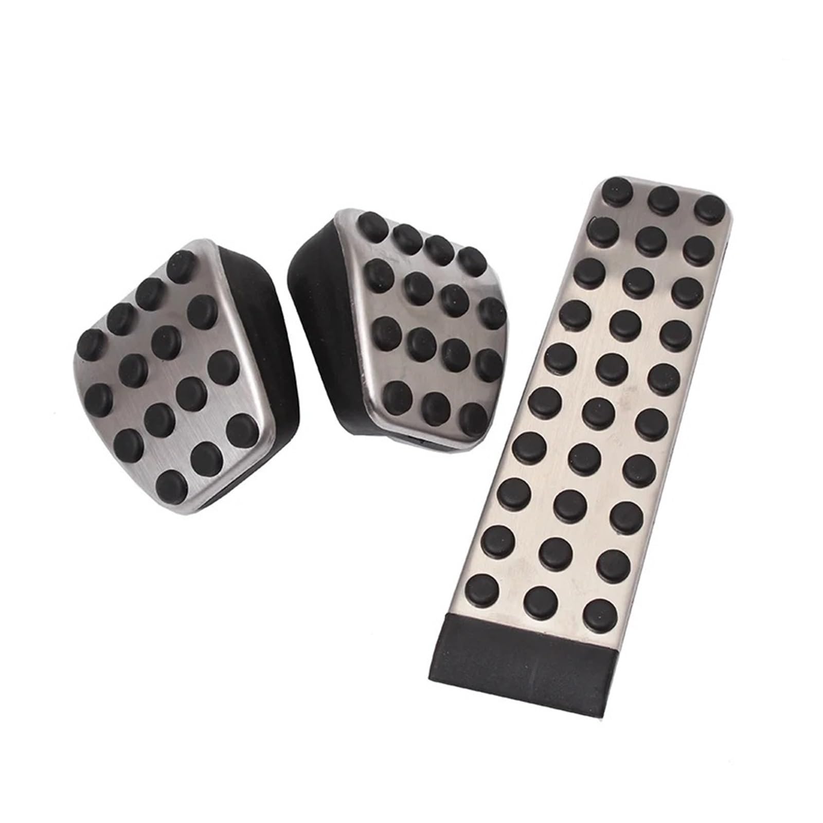 Fußstütze Bremse Für W140 W220 W221 S Klasse 1993-2012 Beschleunigen Pedal Bremspedal Rest Pedale Abdeckung Auto Zubehör Pedalkappen Abdeckung(MT 3pcs) von VAVGKDKPZB