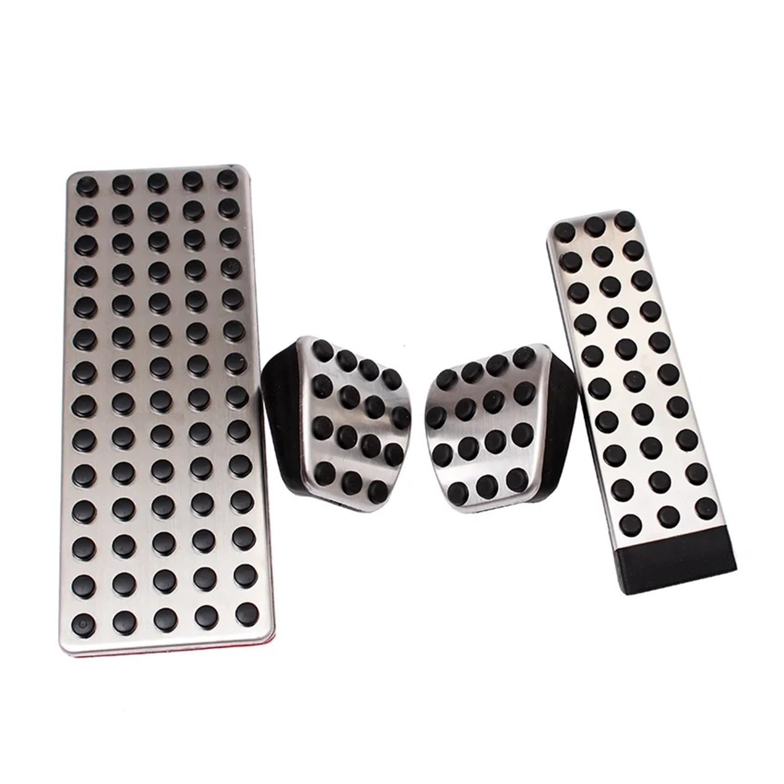 Fußstütze Bremse Für W140 W220 W221 S Klasse 1993-2012 Beschleunigen Pedal Bremspedal Rest Pedale Abdeckung Auto Zubehör Pedalkappen Abdeckung(MT 4pcs) von VAVGKDKPZB