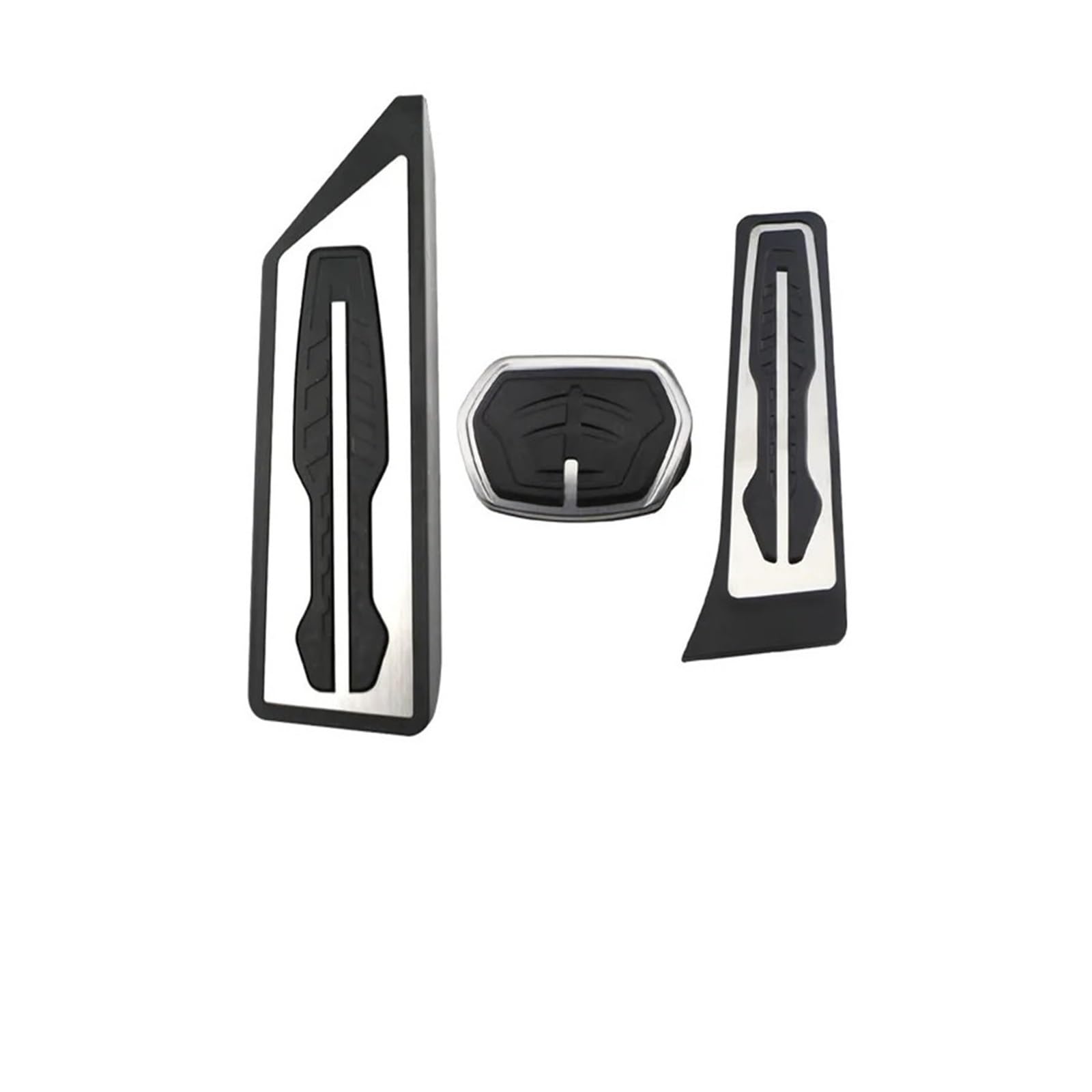 Fußstütze Bremse Für X1 F48 Für X2 Serie F44 Beschleuniger Gasbremse Fußstützenabdeckung LHD Edelstahl Autopedal Pedalkappen Abdeckung(at with Rest Pedal) von VAVGKDKPZB