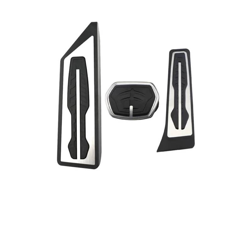 Fußstütze Bremse Für X1 F48 Für X2 Serie F44 Beschleuniger Gasbremse Fußstützenabdeckung LHD Edelstahl Autopedal Pedalkappen Abdeckung(at with Rest Pedal) von VAVGKDKPZB