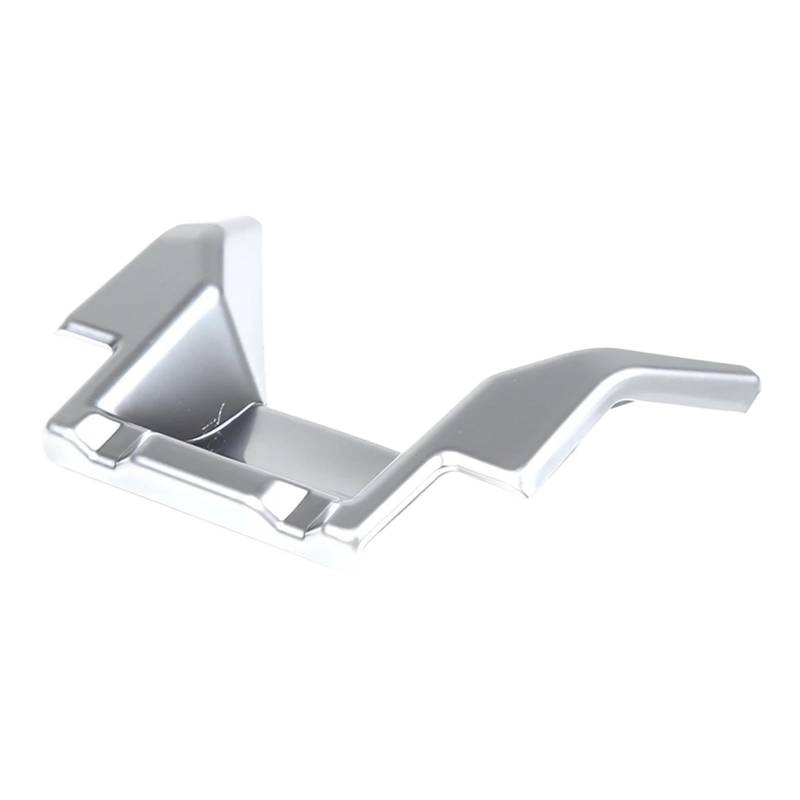 Interieur Zubehör Für 2 Serie Für F40 Für F44 2020-2024 ABS Carbon Faser Auto Mittelkonsole Armlehne Box Schalter Panel Abdeckung Trim Aufkleber Auto Zubehör Panel Control Frame Trim(Silver) von VAVGKDKPZB