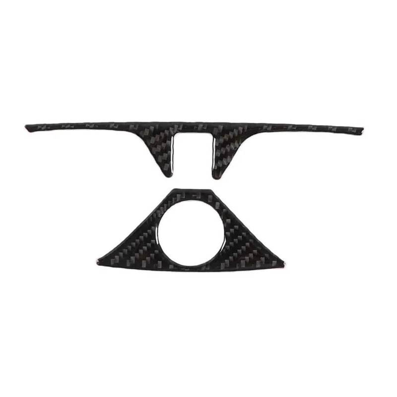 Interieur Zubehör Für 2 Serie Für F44 2020-2021 2022 2023 Weiche Carbon Faser Auto Zentrale Steuerung Wasser Tasse Halter Abdeckung Trim Aufkleber Auto Zubehör Panel Control Frame Trim(Carbon Fiber 1) von VAVGKDKPZB