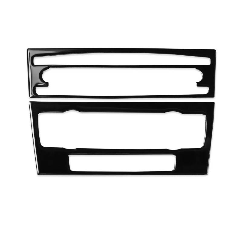 Interieur Zubehör Für 3 Serie Für E90 Für E92 2005-2011 2012 Klavier Schwarz Klimaanlage CD Bedienfeld Kunststoff Abdeckung Auto Innen Zubehör Aufkleber Panel Control Frame Trim(C Non-Navigation) von VAVGKDKPZB
