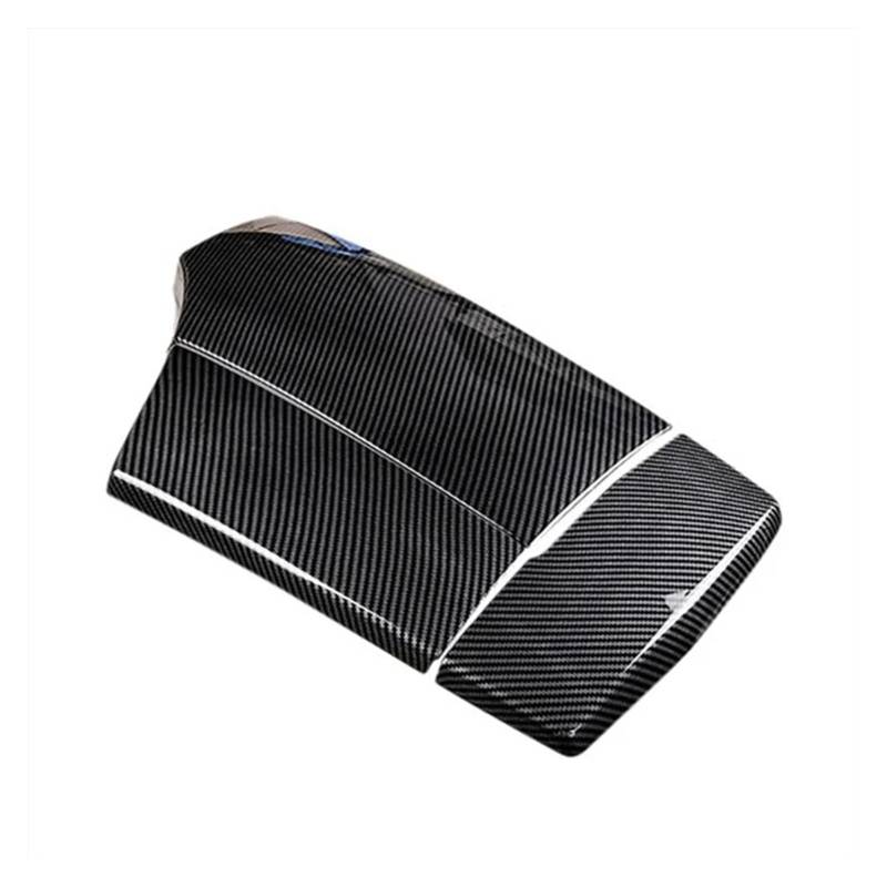 Interieur Zubehör Für 5 Serie 520I Für 525Li E60 2005 2006 2007 2008 2009 2010 LHD Auto Carbon Faser Mittelkonsole Armlehne Box Panel Abdeckung Trim Aufkleber Panel Control Frame Trim von VAVGKDKPZB