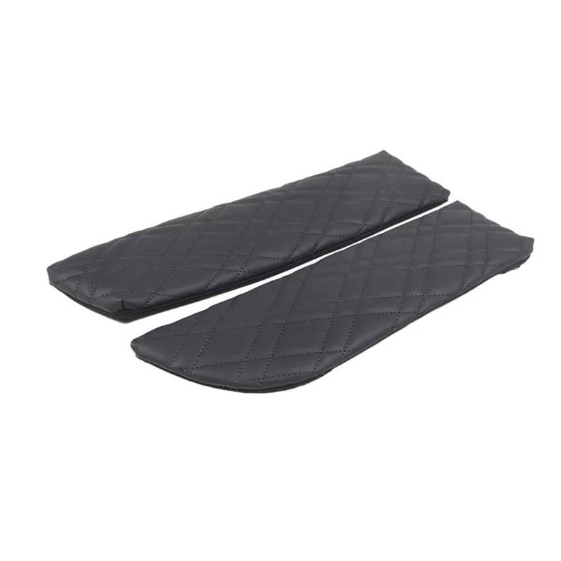 Interieur Zubehör Für 5 Serie Für G30 Für G38 2018-2020 2021 2022 Leder Auto Armlehne Box Abdeckung Mittelkonsole Armlehne Schutz Pad Trim Auto Zubehör Panel Control Frame Trim(Black) von VAVGKDKPZB