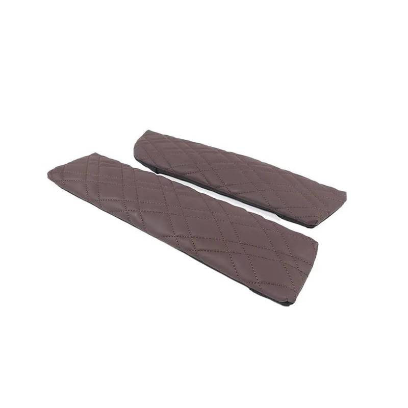 Interieur Zubehör Für 5 Serie Für G30 Für G38 2018-2020 2021 2022 Leder Auto Armlehne Box Abdeckung Mittelkonsole Armlehne Schutz Pad Trim Auto Zubehör Panel Control Frame Trim(Brown) von VAVGKDKPZB