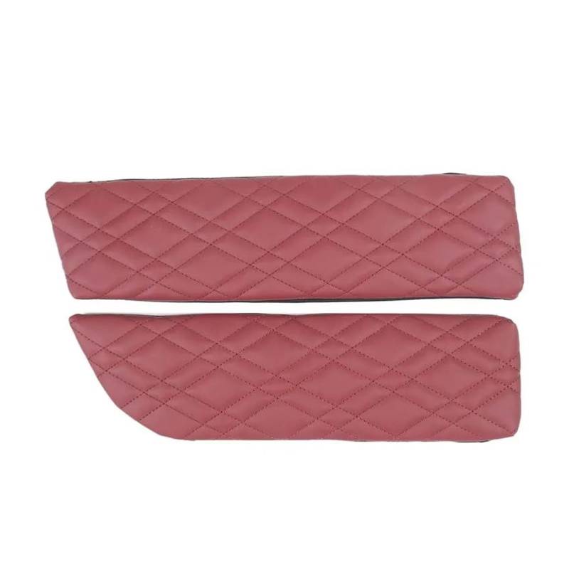 Interieur Zubehör Für 5 Serie Für G30 Für G38 2018-2020 2021 2022 Leder Auto Armlehne Box Abdeckung Mittelkonsole Armlehne Schutz Pad Trim Auto Zubehör Panel Control Frame Trim(Red) von VAVGKDKPZB
